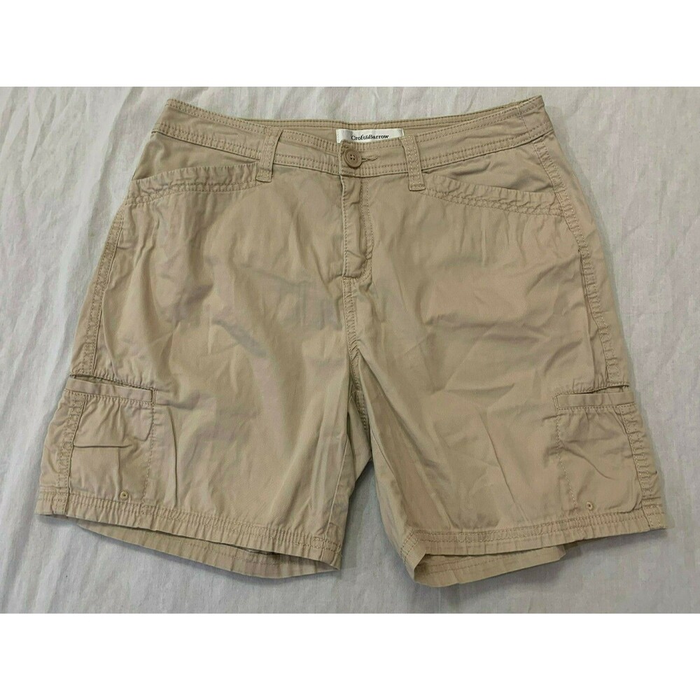 CROFT BARROW STRETCH WOMENS SHORTS SIZE 8